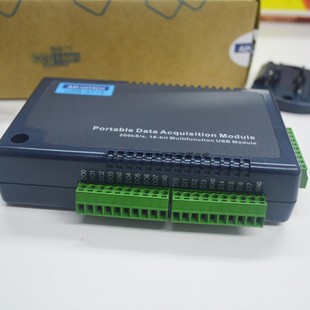 16通道多功能数字量模拟量采集USB模块原装 USB 研华200kS 4716