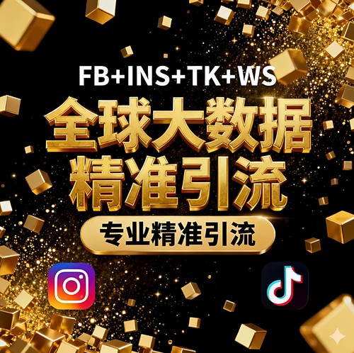 海外社媒ig矩阵FB独立站TK强私WS精准采集裙发跨境拓客营销软件