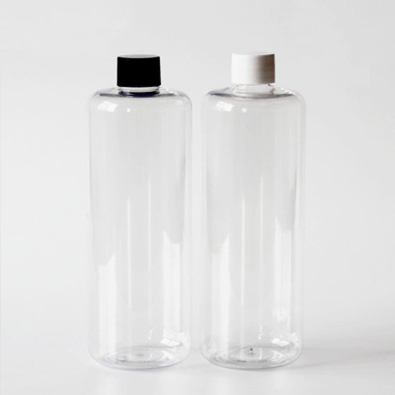 500ml圆形透明护发素纯露塑料瓶