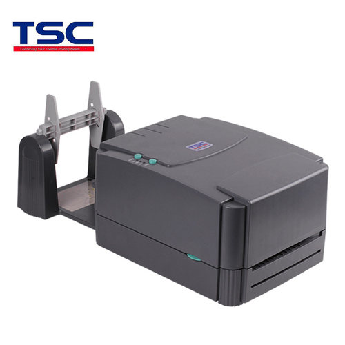 TSC ttp-244pro条码打印机热敏纸不干胶面单固定资产热转印标签机