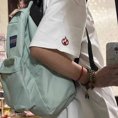 国潮牌小火苗火焰刺绣短袖T恤女夏校园风独特别致设计感纯棉上衣