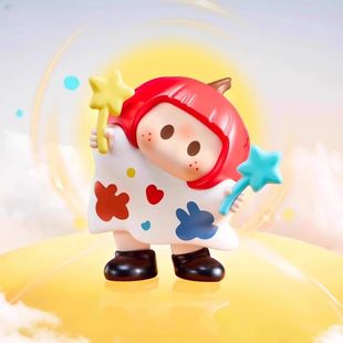 现货YoYo酱右右萌趣歪头系列盲盒手办公仔桌面摆件女生生日礼物潮