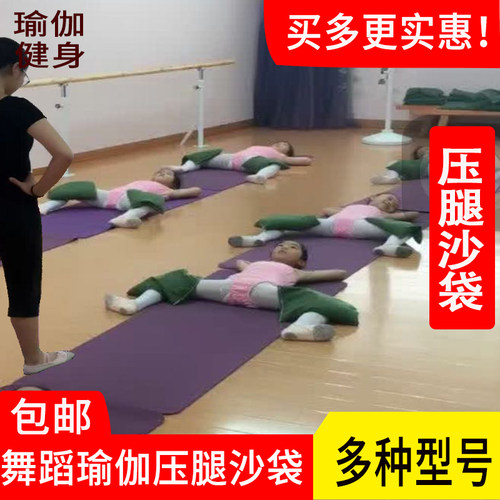 医用健身康复瑜伽舞蹈压腿沙袋
