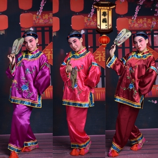 戏曲演出服装古装媒婆老太太老太婆奶奶衣服老旦彩旦丑婆秧歌衣服