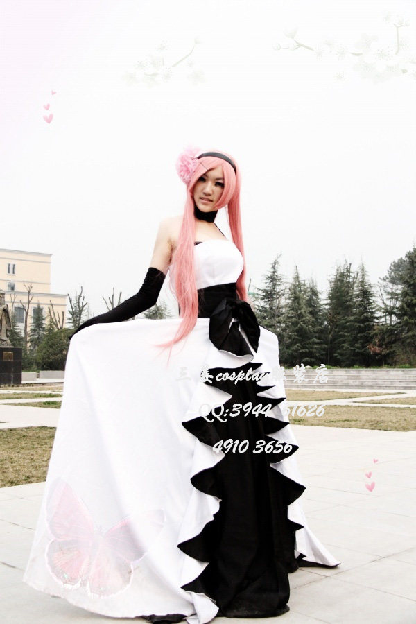 v家 山茶花cos 巡音  三姜cosplay服装店