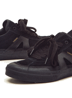 VSW Push Pro 黑色/藏青/酒红 低帮翻毛皮职业滑板运动鞋新款现货