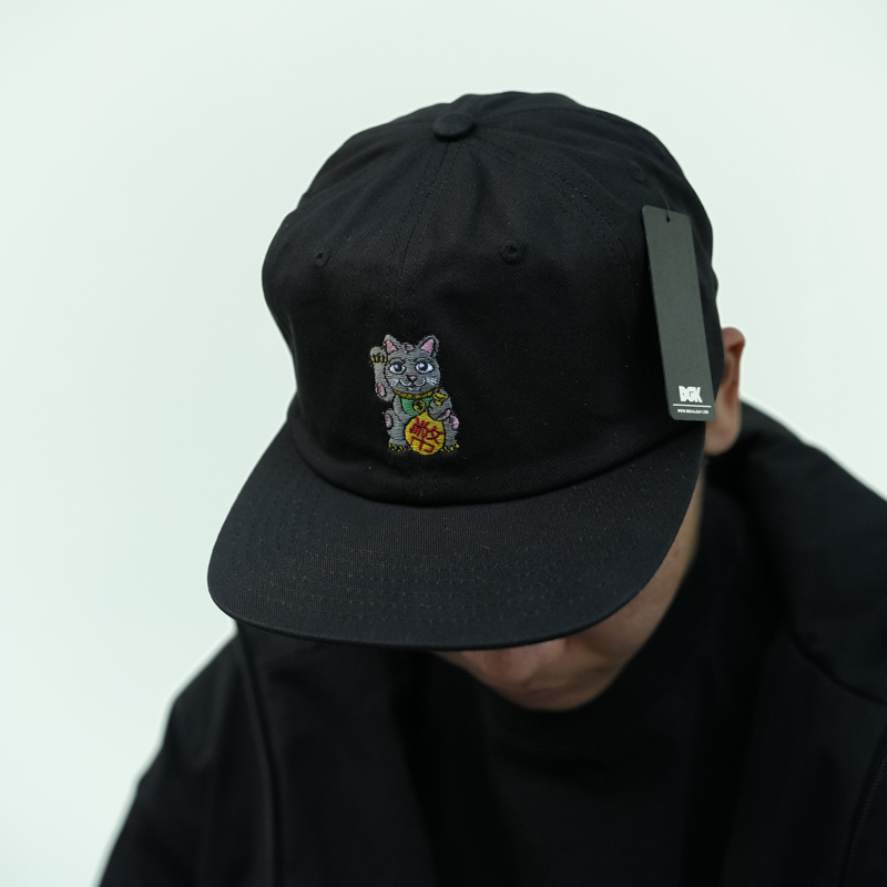 DGK Good Luck Strapback Cap金币 招财猫 滑板帽子 美国进口现货