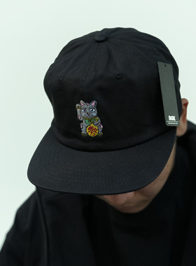 DGK Good Luck Strapback Cap金币 招财猫 滑板帽子 美国进口现货