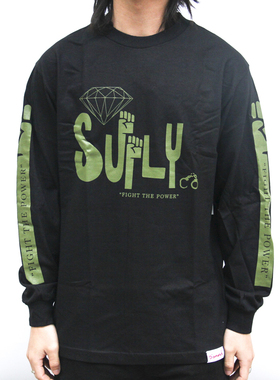 DIAMOND SUPPLY CO.OPPOSE LS TEEE 纯棉长袖TEE 美国进口现货