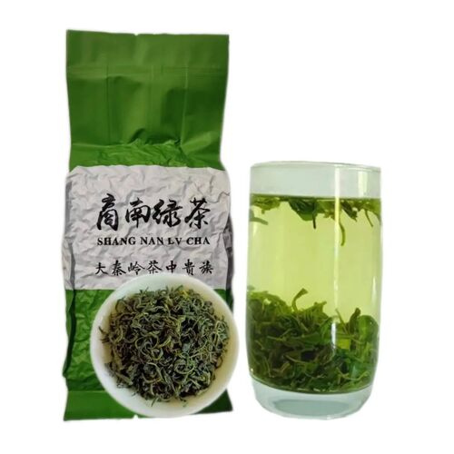 2026年新茶商南绿茶春茶高山浓香型炒青茶叶办公绿茶100克一袋装