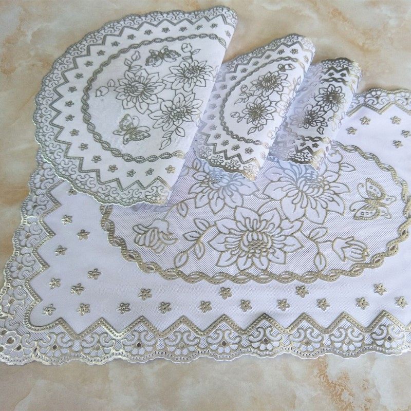 欧式烫金PVC防水隔热垫餐垫KTV金色杯垫西餐垫杯垫盘垫银色餐垫,餐饮具,餐垫,淘宝优惠券,粉丝福利购,淘宝优惠卷