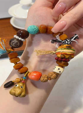 个性创意闺蜜礼物串珠手饰佛系