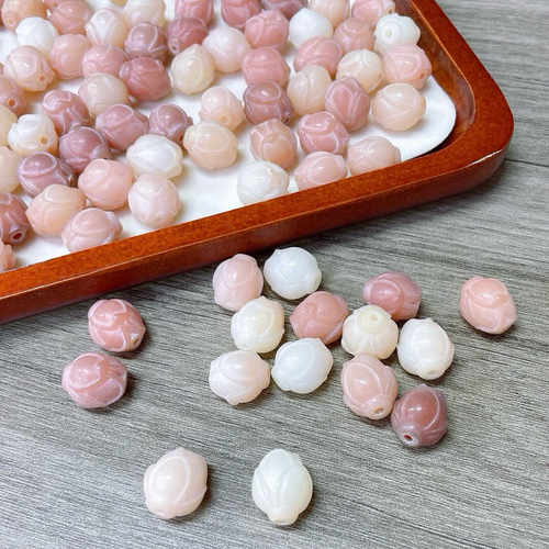 红条纹DIY新品串珠配饰材料