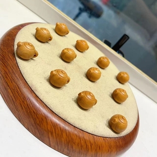 老山檀把把壶手工diy文玩时尚配饰佛珠手串配件编织手绳项链配珠