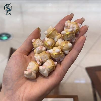 象牙果根付凤九diy手工编织手绳