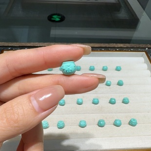 菱镁矿大号蜜罐diy配件手工编织手绳项链文玩佛珠手串配饰品珠