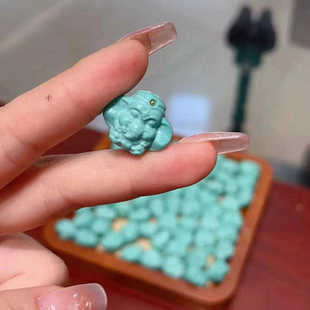 菱镁矿象神diy配件手工编织手绳项链文玩佛珠时尚配饰品隔珠串珠