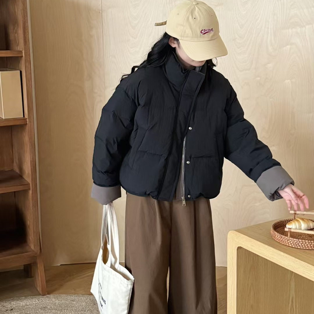 2025新款韩版棉服女装加厚保暖棉衣外套女短款小个子面包服棉袄