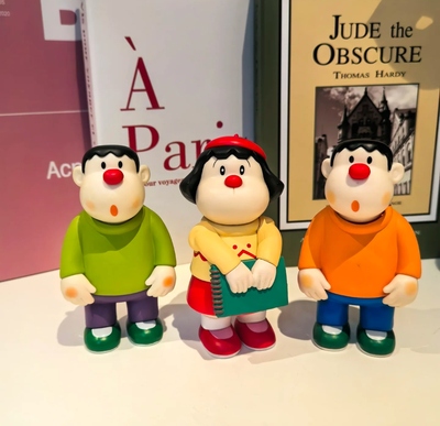 胖虎妹妹呆萌歪头技兰可爱手办潮玩摆件桌面装饰1