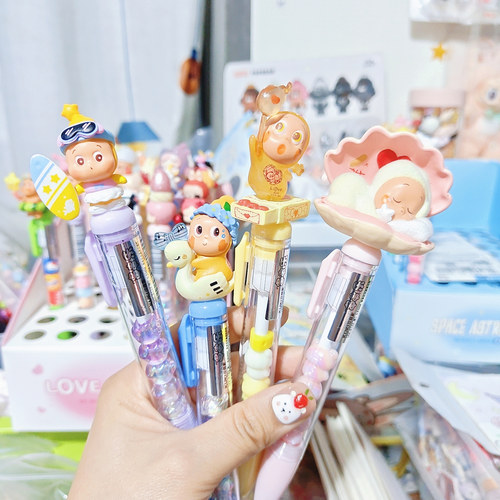 高颜值中性笔萌粒笔礼物