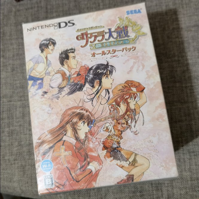 全新品 任天堂NDS 3DS掌机 原装正版游戏卡带 樱花大战 限定版