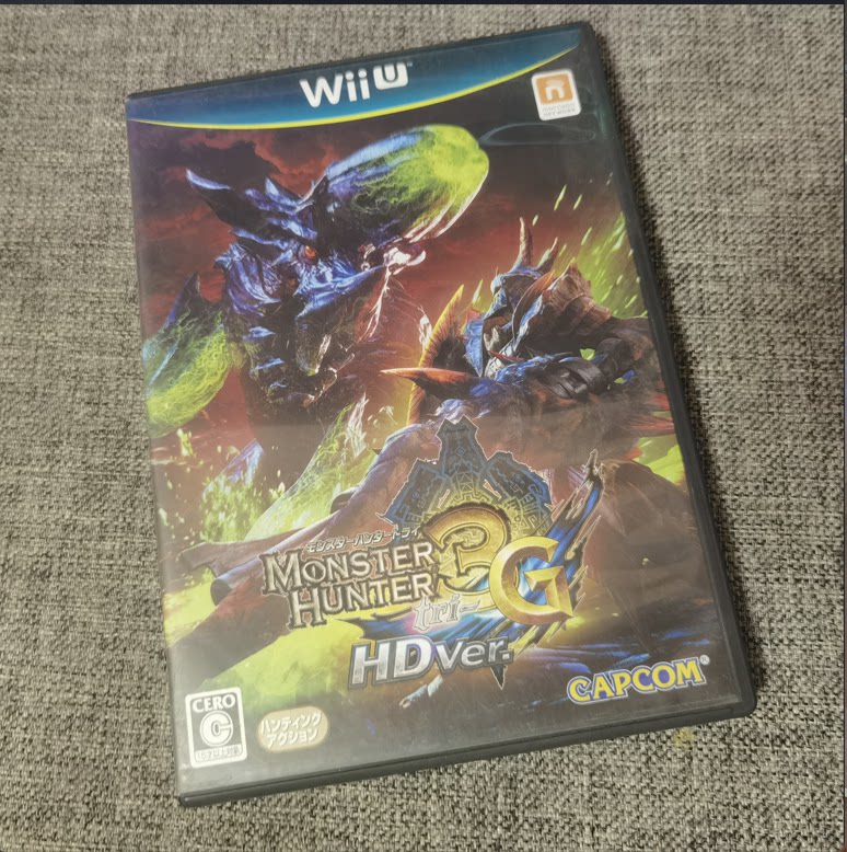 wiiu 正版 曰版 怪物猎人 3g