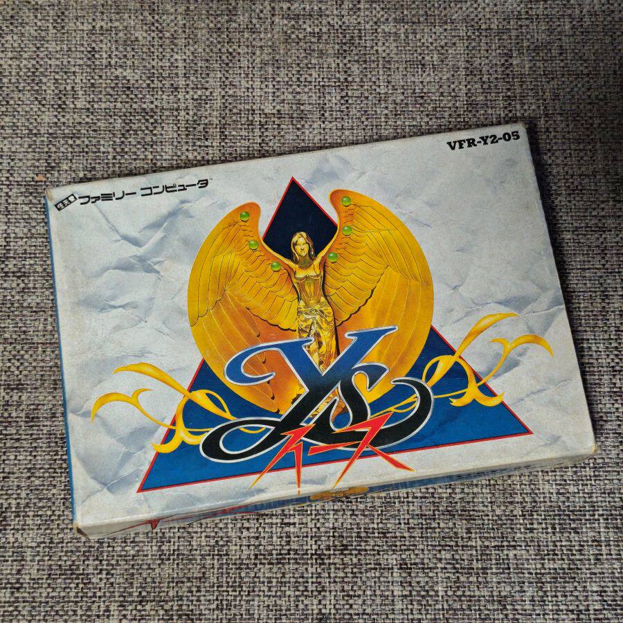 任天堂FC红白机主机 原装正版游戏卡带 伊苏 初代