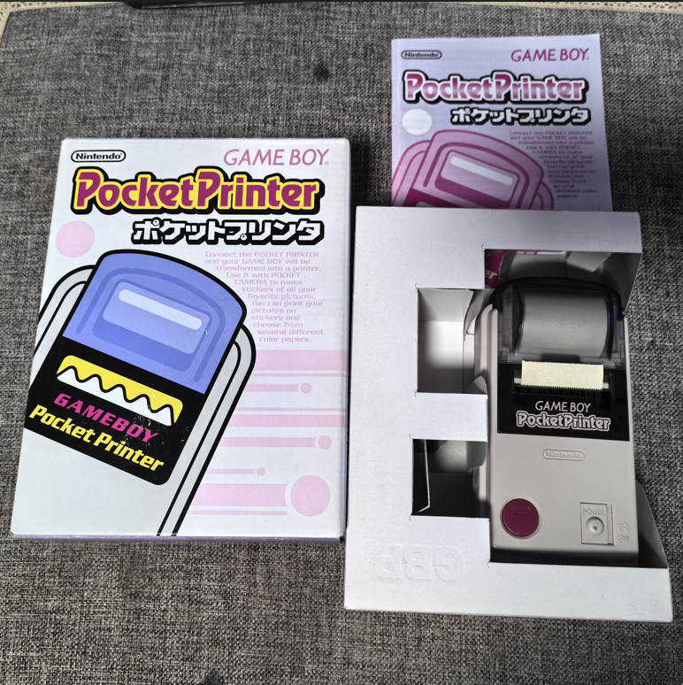 美品对号 任天堂原装日版 GB GBP GBC掌机适用 打印机 关联摄像头