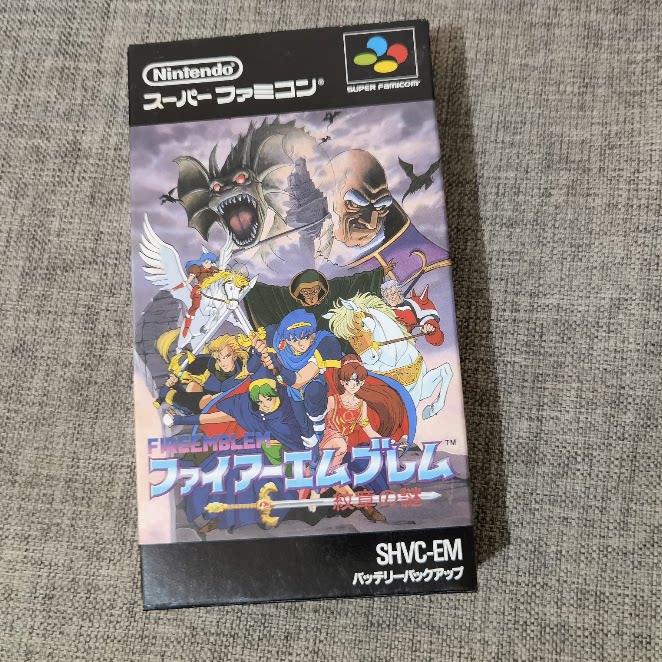 超美品任天堂SFC超任主机 原装正版游戏卡 火焰之纹章 纹章之谜