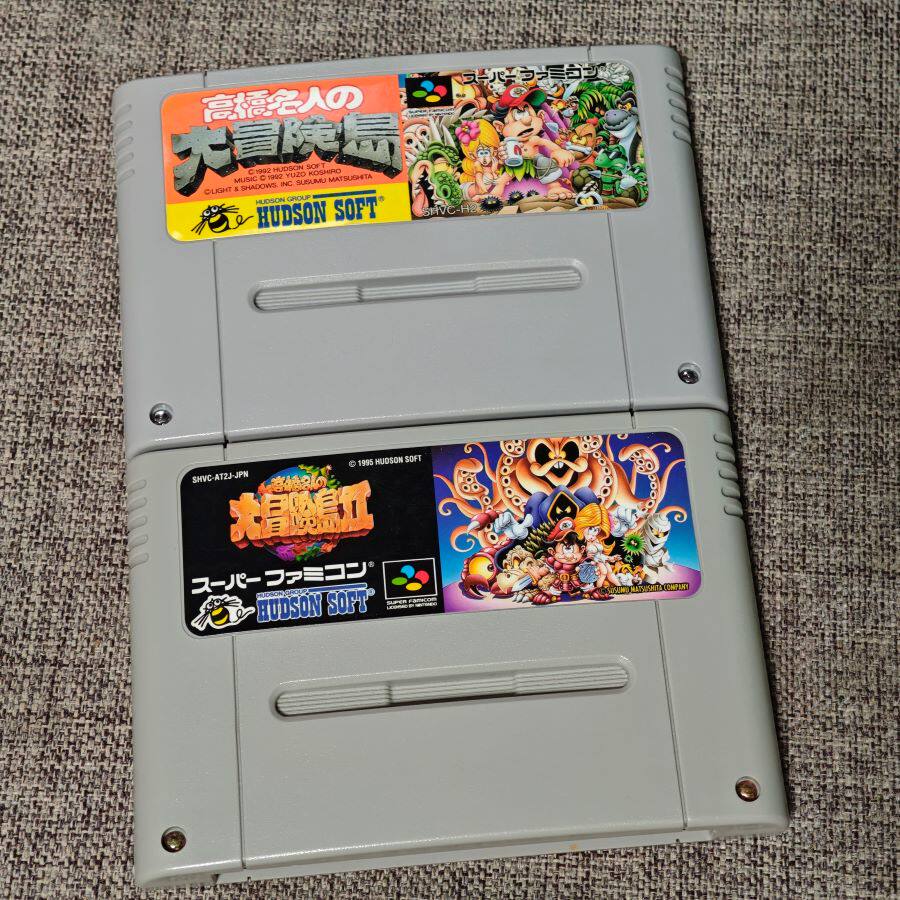 任天堂SFC 超任主机适用的 正版游戏卡带 大冒险岛