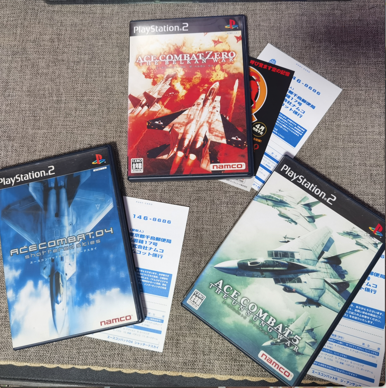 美品PS2正版皇牌空战