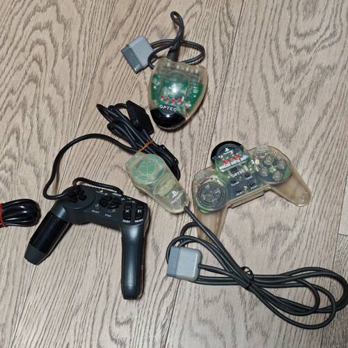 PS1 主机适用 日版原装 无线 单手 BIO限定版 原装手柄