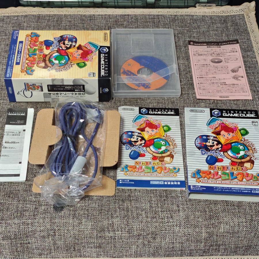 NGC主机用 正版游戏 马里奥医生+魔仙之星 GBA 联机线同捆版