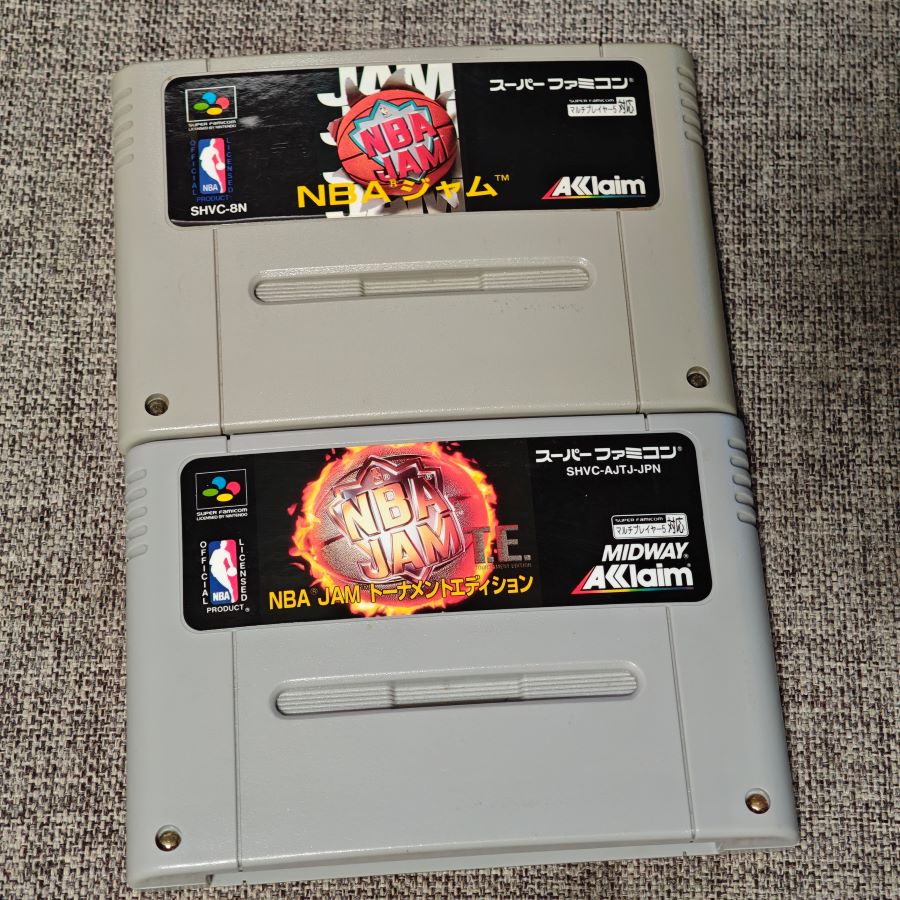 任天堂SFC 超任主机适用的 正版游戏卡带 NBA JAM 篮球