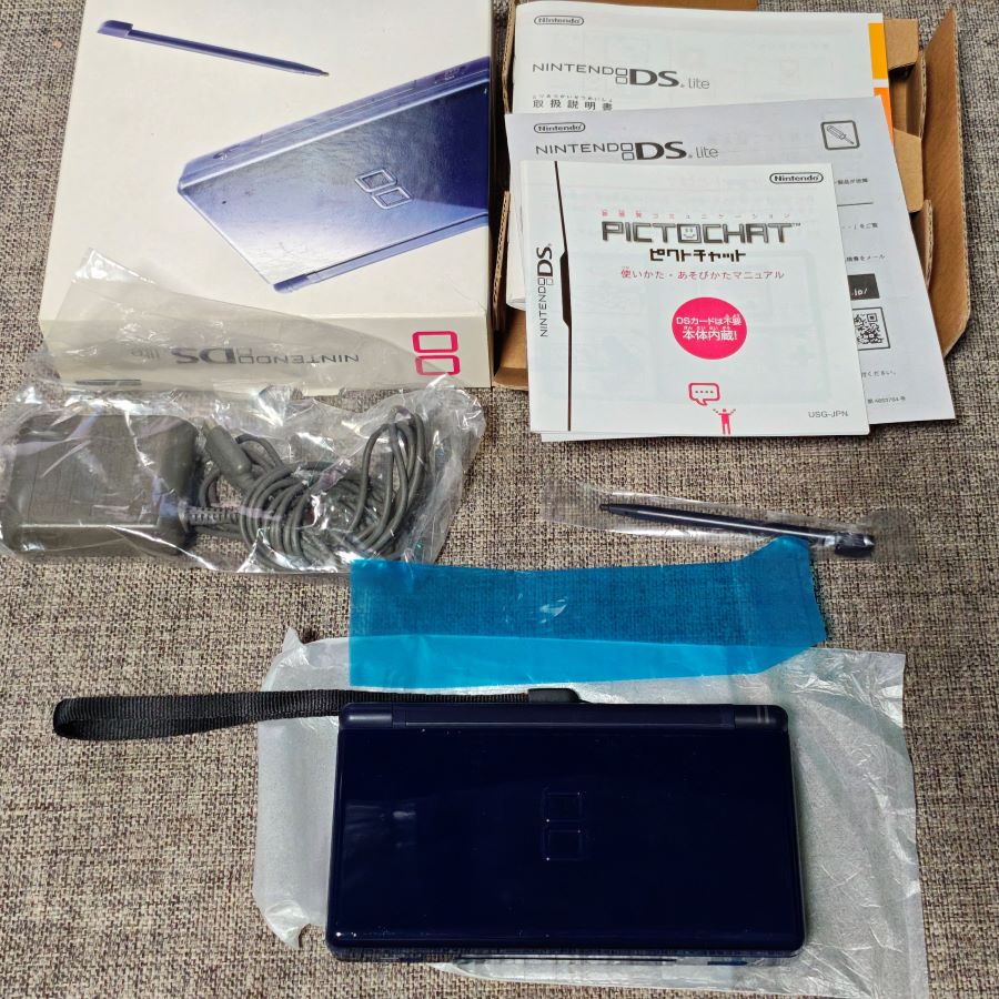 盒说全对号 任天堂日版原装 NDSL 掌机 怀旧