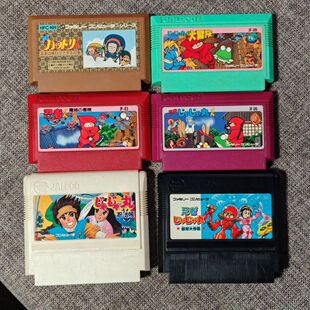 任天堂FC红白机主机 原装正版游戏卡带 忍者茶茶丸 哈特利