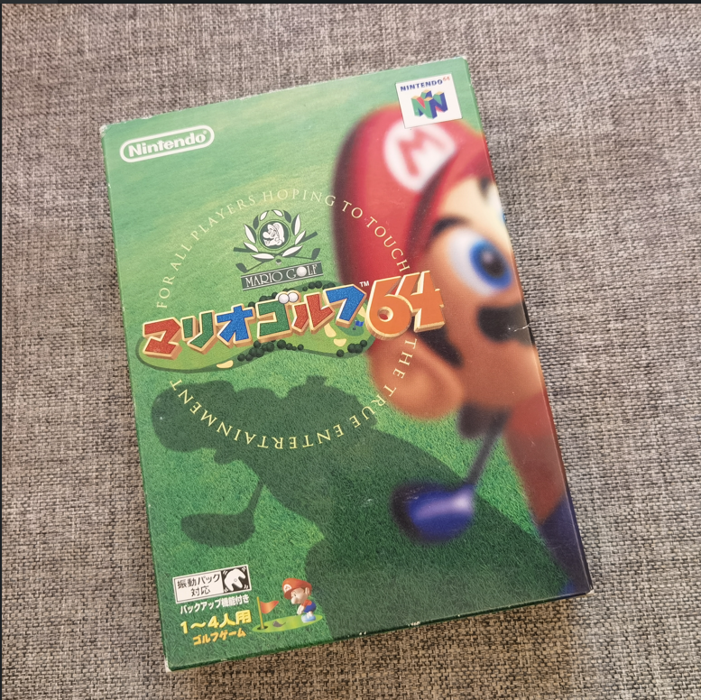 良品 任天堂N64主机适用的 正版游戏卡带 马里奥高尔夫