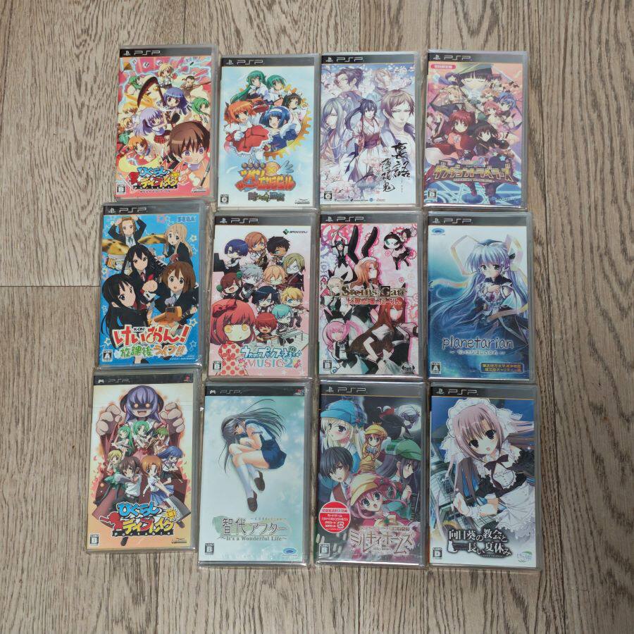 新 PSP掌机用 正版 轻音少女 命运石之门  智代后记 寒蝉鸣泣之时