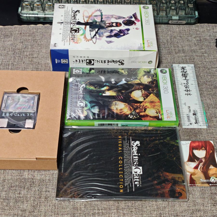 XBOX360主机适用 正版游戏 命运石之门 限定版 电话卡付