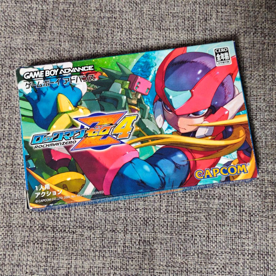 美品 任天堂GBA 掌机适用的 正版游戏卡带 洛克人 Z4 ZERO4