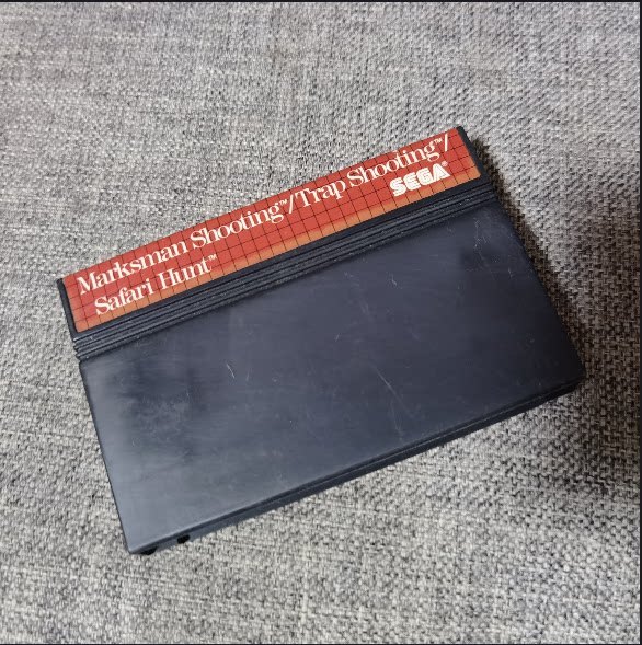 世嘉SMS主机 飞碟射击 原装正版游戏卡带