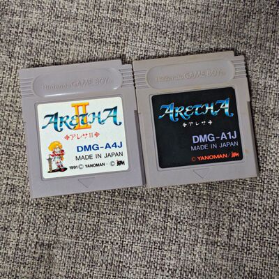 任天堂GB GBC GBA掌机适用的 正版游戏卡带 阿蕾莎 1 2