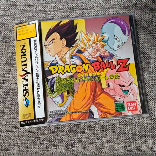 超美品 世嘉土星SS 主机适用 正版游戏 七龙珠 伟大的龙珠传说