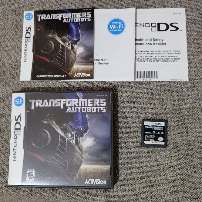 超美品 任天堂NDS 3DS 变形金刚 原装正版游戏卡带 掌机用 美版