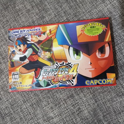 正版游戏卡带洛克人EXE4