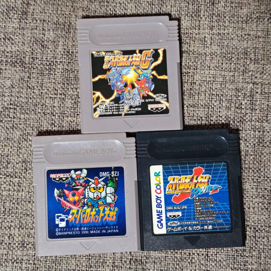 GB GBC GBA 超级机器人大战 第2次 L 任天堂掌机用 正版游戏卡带