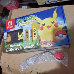 全新日版现货任天堂 Switch 游戏机 皮卡丘限定版 NS精灵宝可梦