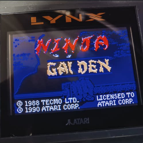 山猫ATARILYNX掌机改高亮