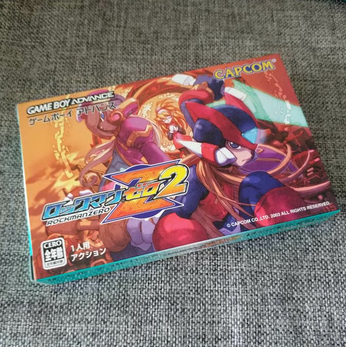 全新品 任天堂GBA NDS掌机适用 正版游戏卡带 洛克人ZERO2 Z2