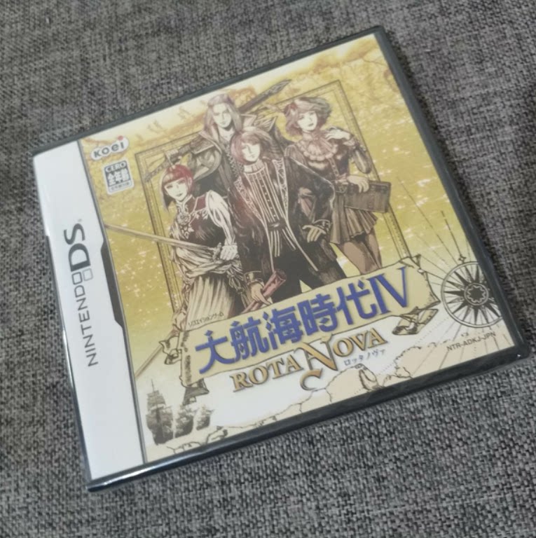 任天堂NDS 全新品的 正版卡带 游戏卡 大航海时代 4